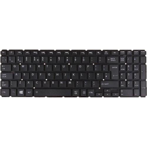 UK Layout Replacement Keyboard for TOSHIBA Satellite L50-B S50-B L50D-B L50T-B L50DT-B L55(D)-B S55-B Keyboard High Quality
