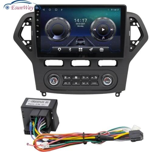 10inch Android 2 din autoradio Audio dvd Screen Car Radio Multimedia Video Player For Ford Mondeo 2007-2010