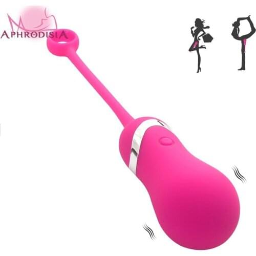 APHRODISIA Safe Silicone Smart Ball Kegel Ben Wa Ball Vagina Tighten Exercise Machine Vibrators Geisha Bullet Sex Toys for Women