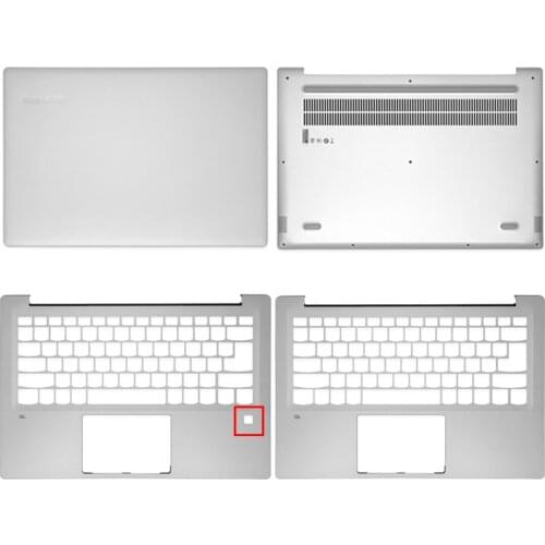 NEW Metal Top Back Case For Lenovo Ideapad 720S-14 720S-14IKB Laptop Lcd Back Cover/Palmrest/Bottom Case Top Cover Silver