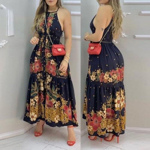 Цветочные летние платья EAEOVNI China At AliExpress