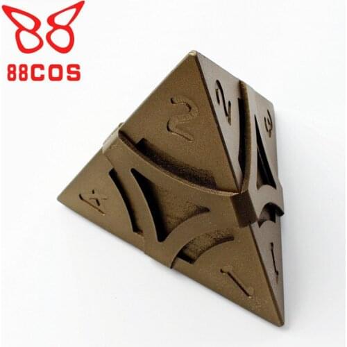 Game Identity V Gardener Emma Woods Four Sided Triangle Dice Cosplay Halloween Christmas Gift Fancy Stage Performance Props