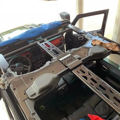 JL1224 Roll Cage Support Steel Material for Jeep for Wrangler JL 2018+ LANTSUN