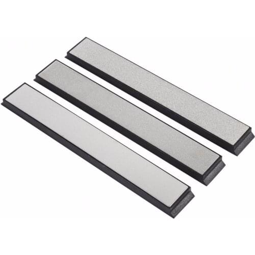 3Pcs 240/600/1000 Grit Diamond Knife Sharpener Kitchen Sharpening Stone Knives Whetstone Professional Diamond Ceramic Sharpener
