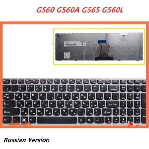Laptop Russian Keyboard For LENOVO IdeaPad G560 G560A G565 G560L notebook Replacement layout Keyboard