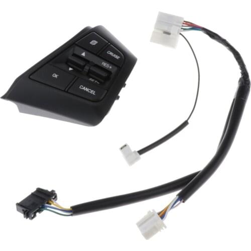 Steering Wheel Cruise Control Switch Set for Hyundai Creta ix25 2.0L 1.6L