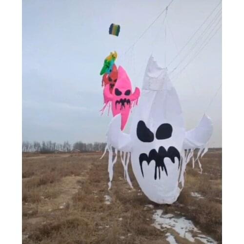 Soft kite multicolor fabric splicing pendant kite