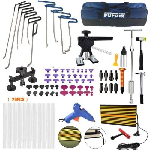 Car Dent Removal Tool Kit - Paintless Dent Puller for Car Mishaps, Car Body Dent Puller and Repair Kit