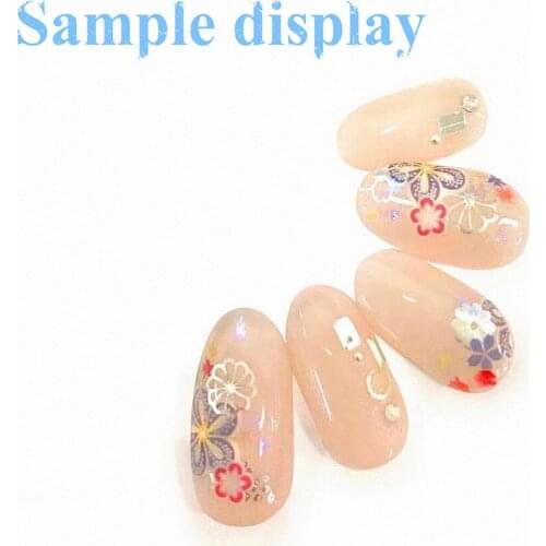 New Fashion 1Sheets 3D Water Decals Nail Art Stickers DIY colorful flower mixs types Nails Sticker Decorations Manicure Z054