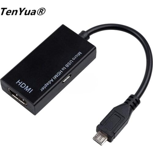Micro USB To HDMI Female Adapter Cable 1080P HD for MHL Device HDTV Adapters For Samsung Galaxy HUAWEI