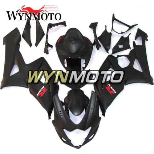Complete Fairings Kit For GSXR1000 2005-2006 05 06 K5 Injection Fairing ABS Plastics Cowlings Frames Bodywork Matte Black Panels