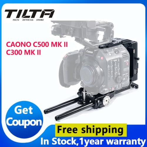 TILTA pełny zestaw do aparatów CANON C500 Mk II/C300 Mk III profesjonalna kamera zestaw akcesoria do aparatu