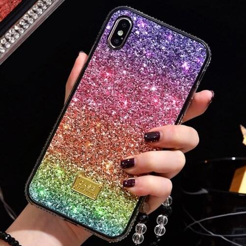 Luxury Diamond Case For iPhone X XR XS MAX 11 Pro Max 11Pro Coque Bling Silicone Cover Phone Case For iPhone 6 6S 7 8 Plus 7Plus