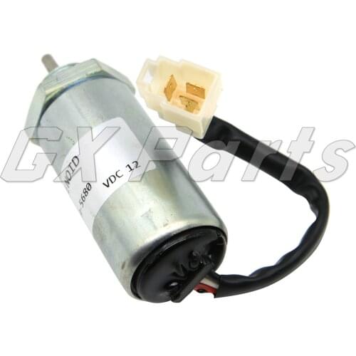 897070-1303 8970701302 12V Fuel Shut Down Solenoid For Daewoo Doosan Excavator SOLAR 030 030PLUS 035