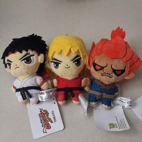 Japan Anime Cartoon Sutorito Faita Plush Toy Pendant Decorations Soft Stuffed Doll Kids Gift 14-18cm