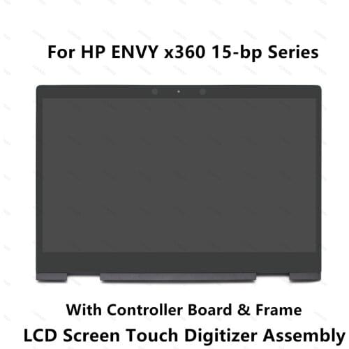 For HP ENVY x360 15-bp169nz 15-bp170nz 15-bp175nr 15-bp180nd 15-bp180nz IPS LCD Display Screen Touch Glass Digitizer Assembly