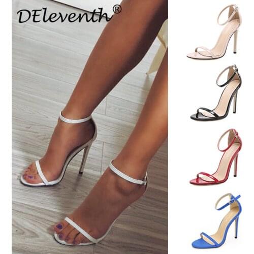 2021 New Arrival Ladies Sandals Faux Suede High Heels Sexy High Heels Different Colors Different Prices