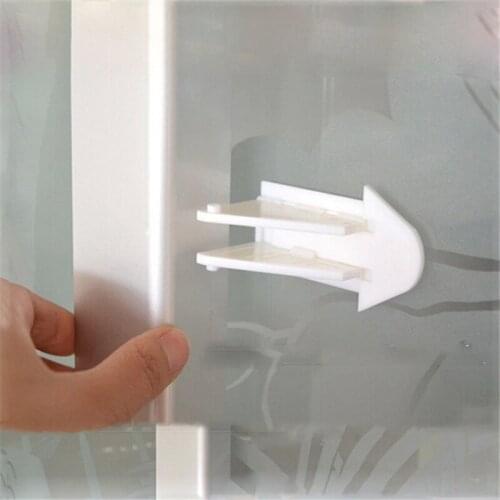 Baby Safety Lock For Sliding Door Window Wardrobe Locks Anti-pinch Wings Kids Safety Locks Window Stopper Children Security