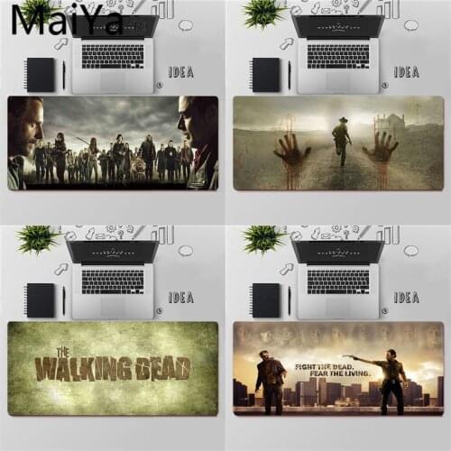 FHNBLJ High Quality The Walking Dead Laptop Computer Mousepad Free Shipping Large Mouse Pad Keyboards Mat