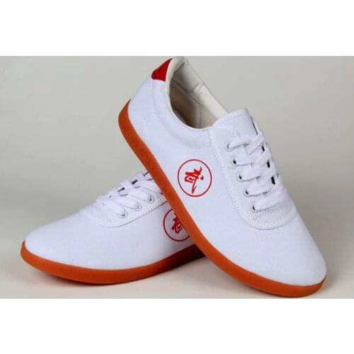 Unisex Summer&Spring canvas Tai chi taijiquan training shoes martial arts kung fu shoes wushu sneakers red/black/white