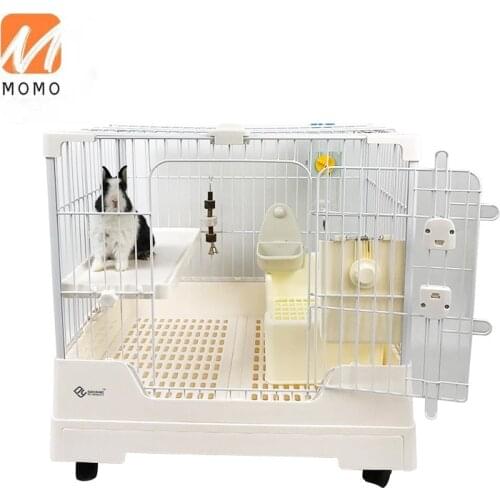 Rabbit Cage R71 Drawer-Type Anti-Spray Urine Luxury Rabbit Nest Totoro Guinea Pig Household Automatic Manure Cleaning