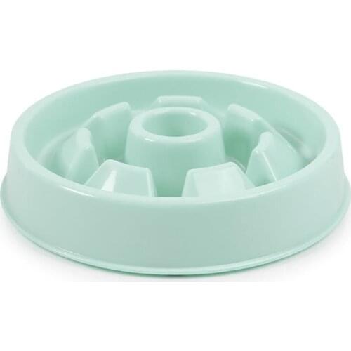 Dorakitten 1pc Creative Candy Color Pet Bowl Anti-Gulping Non-Slip Pet Slow Feeder Pet Feeding Supplies Cat Dog Food Feeder