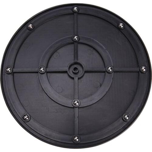 8" Round Bonsai Turntable Rotating Plate Wheel Revolving Home Kitchen Cake Display Stand Ceramic Clay Sculpture Tool