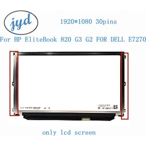 LP125WF4-SPB1 (SP)(B1) for Dell Latitude E7270 IPS Screen LED Display Antiglare 6 Screw Holes Replacement 12.5 Matrix