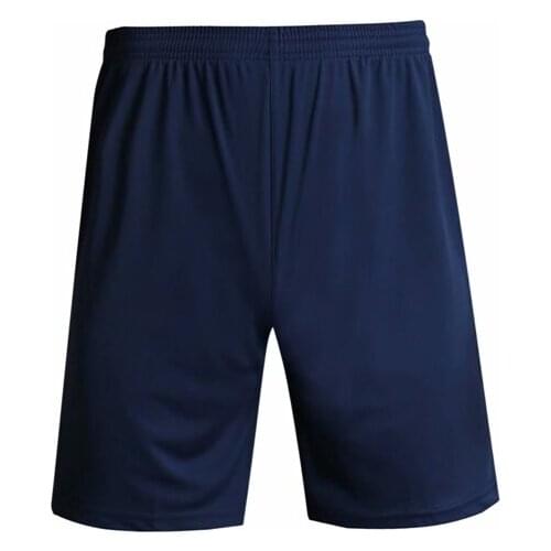 Men Sports Shorts Running Fitness Football Training Pants Track Field Athletics Shorts With Double Pockets