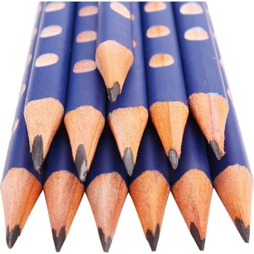 Small Pole Hole Lead Childrens Calligraphy Posture Triangle Pencil Stationery Supplies Wholesale At The Beginning of School