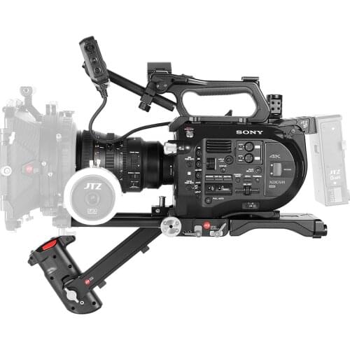 JTZ DP30 Camera Baseplate Shoulder Support Rig 15mm Rod KIT For SONY FS7 PXW-FS7