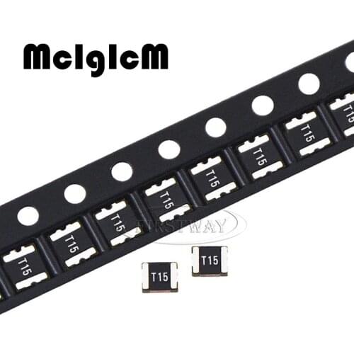 20pcs, SMD Resettable Fuse, 1210, 0.05A/0.1A/0.2A/0.35A/0.5A/0.75A/1.1A/1.5A/2A/2.6A PTC Resettable Fuses, Resettable Fuse SMD