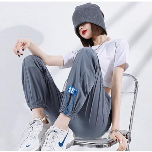 Sweatpants for Women Autumn Baggy Femme Oversize Sports Pants Balck Trousers Female Joggers Streetwear Pantalon calça feminina
