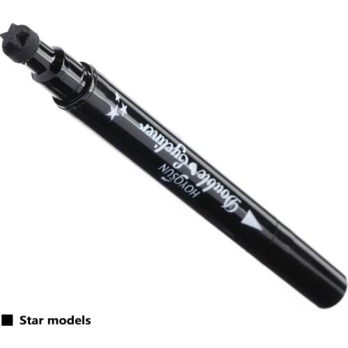 1PC Double Head Eyeliner Stamp Eyeliner Pen Moon Heart Flower Eyeliner Make Up Waterproof Eyeliner Pencil Cosmetics Makeup TXTB1