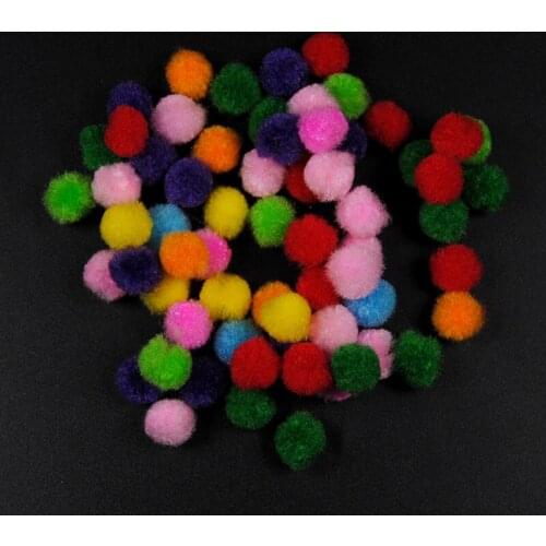 100PCS Mix Color Hookless Fly Fishing Egg Fly Streamer Glo Bugs no Hook Roe Ball Flies for Salmon Trout Fishing Tying Material