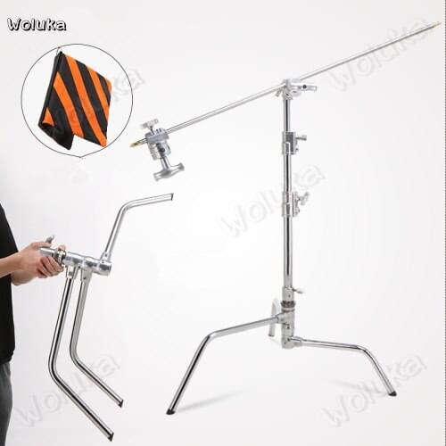 20 - inch quick-closing and quick-loading separable magic leg video lighting or flag board C - frame CD50 T07