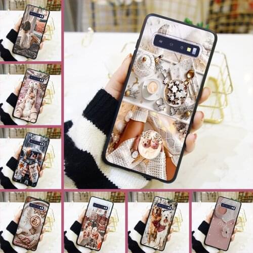 Girl Dog Fashion Pretty Cute Back Cover For Samsung Galaxy S10 Plus 5G 10E Silicone Phone Case For Samsung Galaxy Note 10 Pro