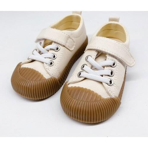 Girls Canvas Shoes for Kids Casual Spring Autumn Black Running Sneakers Children Shoes Soft Comfortable Baby Boys Flat 1-3Years