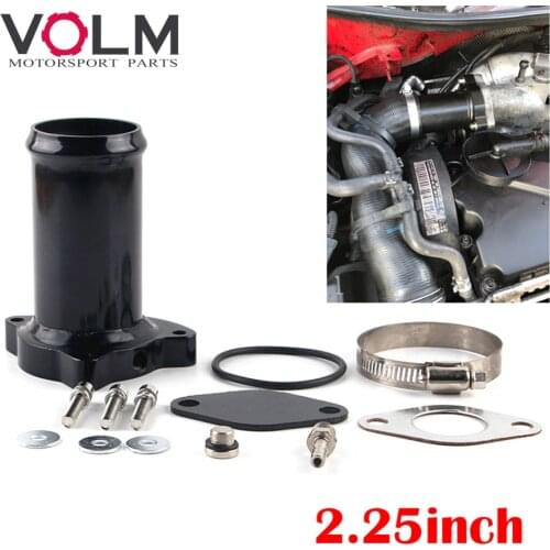 57MM 2.25inch EGR Valve delete bypss valve pipe for vw 1.9 TDI 130 160 BHP egr delete pipe diesel egr 1112
