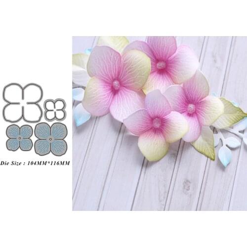 Flower Petal Combination Metal Cutting Dies DIY Mold Paper Metal Craft Dies for Card Making Cut Dies Embossing Molds Die Cuts