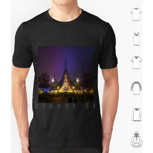 Huis Van De Vijf Zintuigen T Shirt Cotton Men DIY Print Efteling Anton Pieck Zintuigen Huis Van De Vijf Zintuigen Vijf