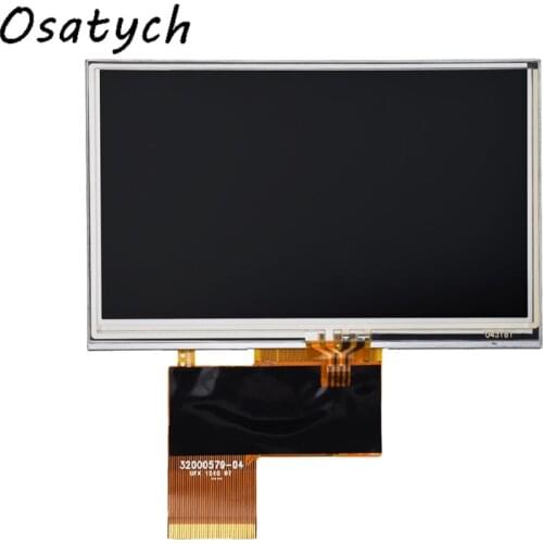 New 4.3 inch LCD Screen Display with Touch Screen Compatible with TX11D06VM2APA