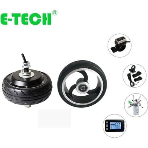 Scooter full conversion kits 4 inch dual shaft brushless hub motor