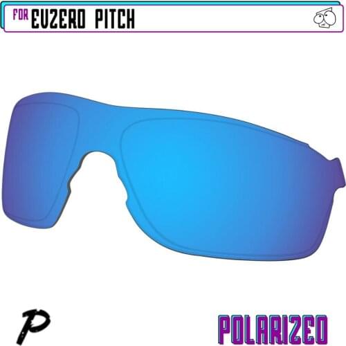 EZReplace Polarized Replacement Lenses for - Oakley EVZero Pitch Sunglasses - Blue P