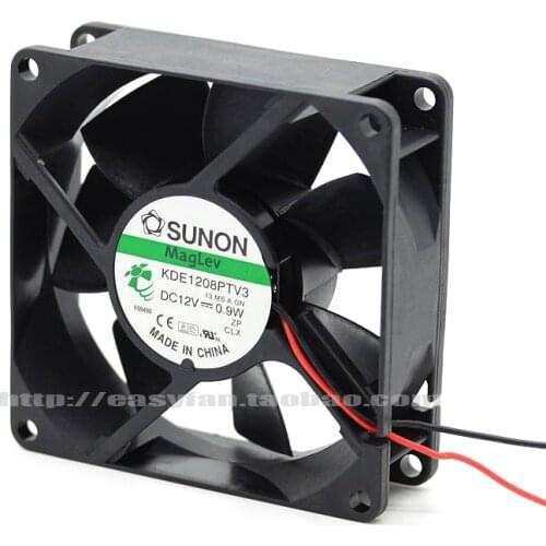 Brand new SUNON KDE1208PTV3 13.MS.A.GM 8025 8CM Maglev cooling fan
