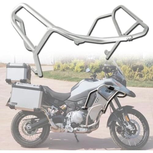 Motorcycle Upper Engine Guard For BMW F850GS ADV Bumper Highway Crash Bar Frame Protector F 850 GS F 850GS Adventure 2019-2020