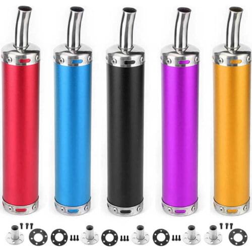 Exhaust Silencer Stylish Designed Pratical Motorbike Exhaust System High Performance Durable Motorcycle Accessory for 2 Stroke