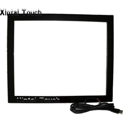 19 inch ir touch screen frame truly 6 points Infrared multi touch screen kit with USB interace, driver free