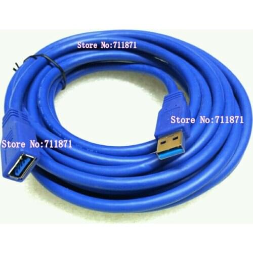 500cm USB30 USB3.0 Male Female Extension cord AM AF usb3 Usb 3.0 Extended cable line Male to Female Lengthen USB3.0 Cable Line