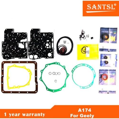 A174 SN413 SN415 Auto Transmission Overhaul Rebuild Kit Seals Gaskets Fit For Geely 1997-2011 Car Accessory Transnation